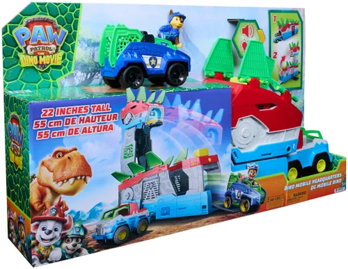 Zestaw pojazdów SPIN MASTER Psi Patrol Dino Movie Mobilne Centrum Dowodzenia 6076044