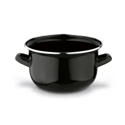 Garnek emaliowany do muli małż i owoców morza Tadar 2w1