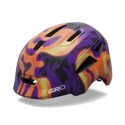 Kask rowerowy dziecięcy Giro Scamp II matte purple lava