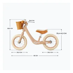 Rowerek biegowy Kinderkraft Rapid 2 pink