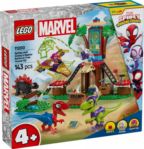 LEGO SPIDEY 11200 кирпичиков Спайди и Гобби сражаются у домика на дереве