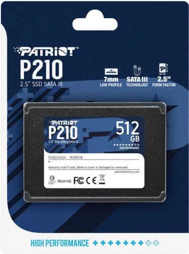 Dysk PATRIOT P210 512GB SSD