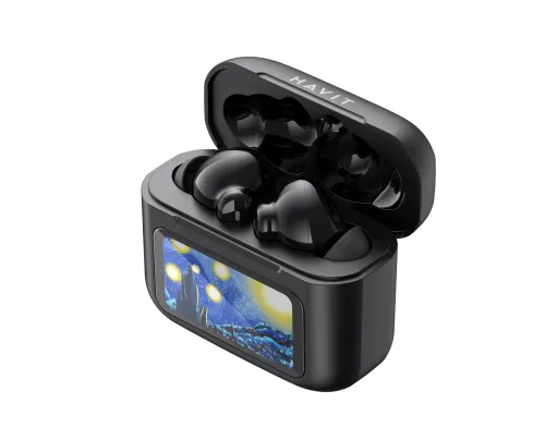 Słuchawki bezprzewodowe Havit TW956 Dokanałowe Bluetooth 5.4 Czarny