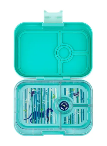 Yumbox Panino Çocuk Öğle Yemeği Kutusu 750 ml-Tropical aqua / panther tray