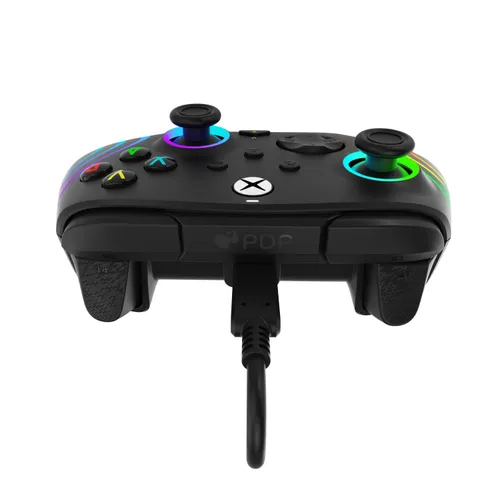 PDP Pad Afterglow Wave Black для Xbox-проводная