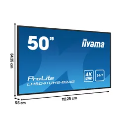 Monitor IIYAMA ProLite LH5041UHS-B2AG 50" 3840x2160px 9.5 ms [GTG]