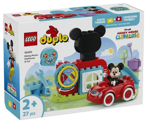 LEGO Duplo 10454 Klub przyjaciół Myszki Miki i samochód