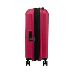 Walizka mała poszerzana American Tourister AeroStep - pink flash