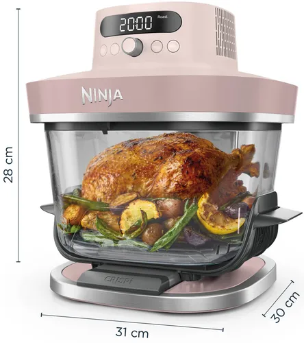 Air Fryer Frytkownica beztłuszczowa NINJA Crispi Pro AS101EURS 2 szklane pojemniki