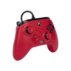 Pad PowerA Enhanced Artisan Red do Xbox Series X/S, Xbox One, PC Przewodowy