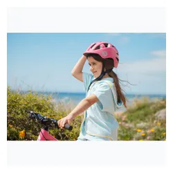 Kask rowerowy dziecięcy ATTABO K200 różowy