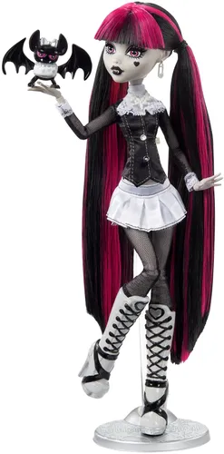 Lalka MONSTER HIGH Reel Drama Straszny Seans Draculaura HKN27