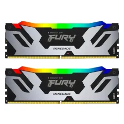 Pamięć RAM Kingston FURY Renegade RGB DDR5 96GB (2 x 48GB) 6400 CL32 Srebrny