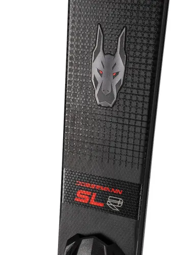 Narty slalomowe NORDICA DOBERMAN SLR RB + wiązania MARKER XCELL 14 FDT z GRIP WALK 2023 - Długość (cm) - 170