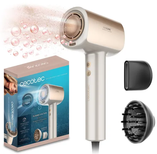 Suszarka CECOTEC Nano Plasma Champagne 1600W