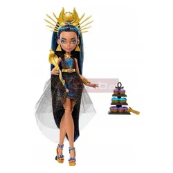 MONSTER BALL LALKA MONSTER HIGH CLEO DE NILE lalka w imprezowym stroju HNF70