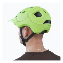 Kask rowerowy POC Axion fluorescent yellow/green matt