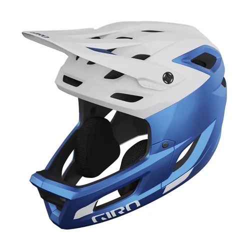 Kask rowerowy Giro FF Coalition Spherical MIPS matte white/ano blue