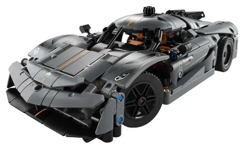 LEGO Technic 42173 серый гиперкар Koenigsegg Jesko Absolut