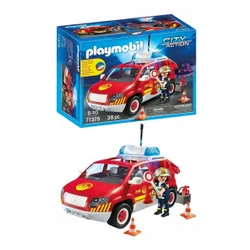 Набор фигурок Playmobil City Action 71375 Машина начальника пожарной охраны