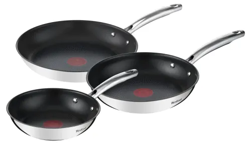 Zestaw patelni Tefal Duetto+ G732S334 Indukcja Tytanowa 20cm, 24cm, 28cm