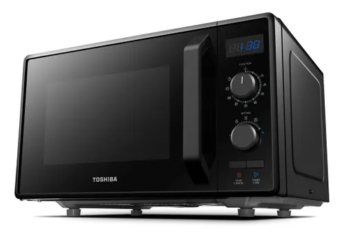 Kuchenka mikrofalowa TOSHIBA MW2-AG23PF BK 900W średnica 27 cm pojemność 23L Czarny