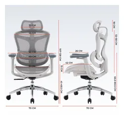 Fotel SIHOO Doro C300L Biały