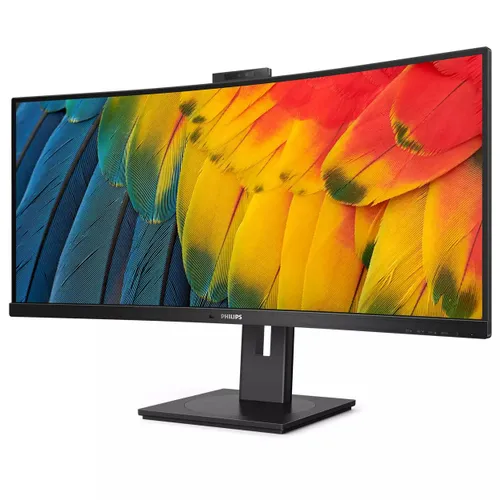 Monitor Philips 34B1U5600CH/00 z wysuwaną kamerą internetową 34" UWQHD VA 120Hz 4ms Zakrzywiony