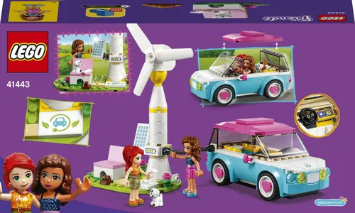 LEGO 41443 Friends Samochód elektryczny Olivii