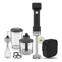 Blender KITCHENAID GO 5KHBRV75BM Bezprzewodowy z akcesoriami + Akumulator