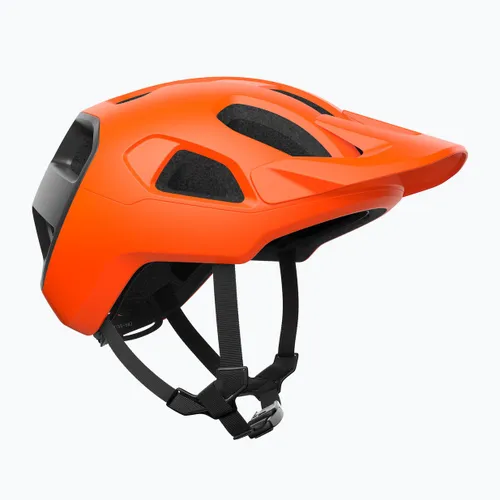 Kask rowerowy POC Cularis fluorescent orange matt/uranium black matt