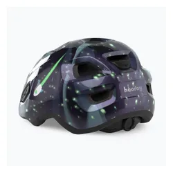 Kask rowerowy dziecięcy MET Hooray space glow in the dark