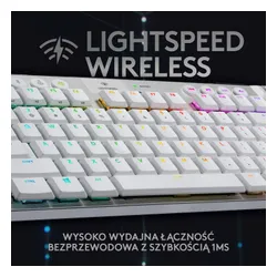 Клавиатура Logitech G915 TKL RGB Mechanical Tactile White 920-009664