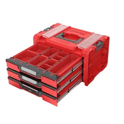 Skrzynka narzędziowa QBRICK System Pro Drawer 3 Toolbox 2.0 Profi Expert Red Ultra HD Custom
