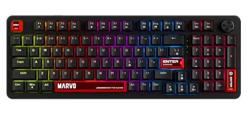 Klawiatura mechaniczna Marvo Arma 98 Czarny