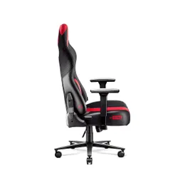 Fotel Diablo Chairs X-Player 2.0 Normal Size Gamingowy do 160kg Skóra ECO Tkanina Karmazynowo-antracytowy