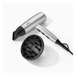 Suszarka do włosów BaByliss D580DE Dyfuzor Zimny nawiew 2100W 2 prędkości 3 temperatury