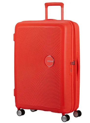Walizka duża American Tourister SoundBox EXP - neon orange