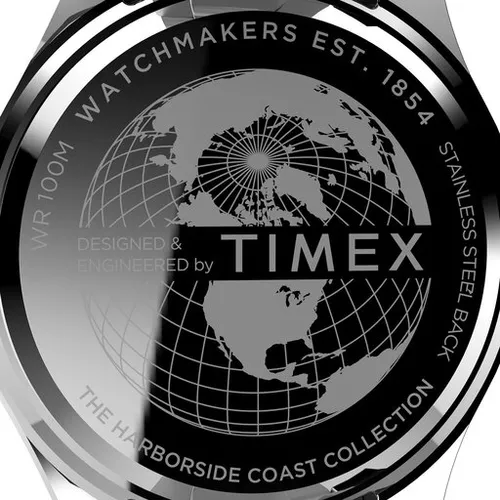 Timex Harborside Coast TW2V42000 Gümüş / Donanma Saati