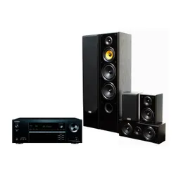 Onkyo TX-SR494DAB Cinema Package Black, Taga Harmony TAV-606 v.3 Black