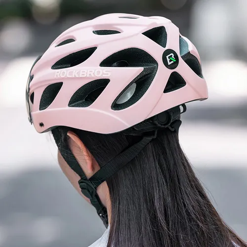 Kask rowerowy ROCKBROS 8386824304084 Różowy MTB (rozmiar L, 58-62 cm)