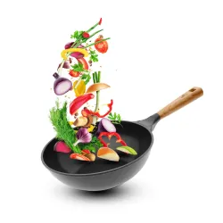 GERLACH Natur 28 cm - patelnia / wok ceramiczny