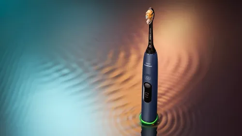 Szczoteczka soniczna PHILIPS Sonicare 8500 DiamondClean HX8515/13 Granatowy