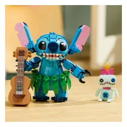 LEGO Disney 43296 Stitch i Strupka, zestaw klocków 9+