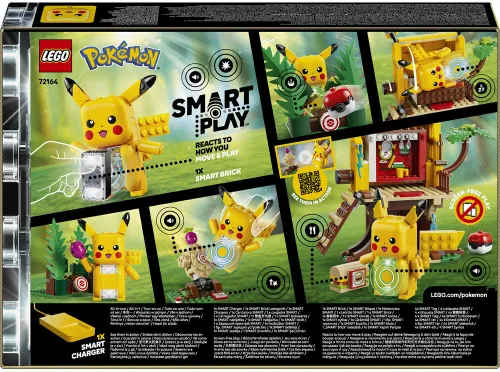 LEGO 72164 Pokémon SMART Play Dom treningowy z Pikachu