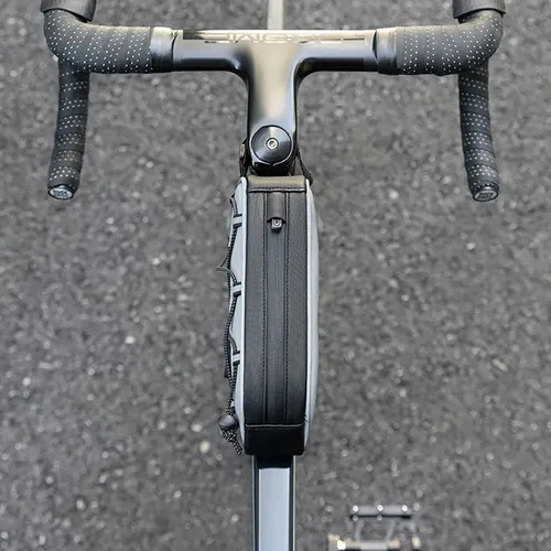 Torba rowerowa na ramę Rockbros 30120109 0,9 l silver