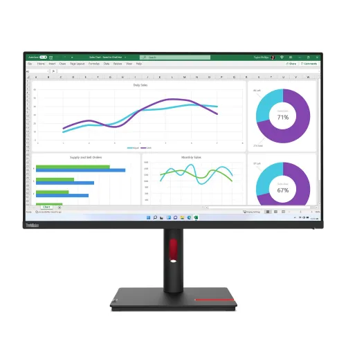 Monitor Lenovo ThinkVision T32h-30 (63D3GAT1EU) 31,5" 2K IPS 60Hz 4ms