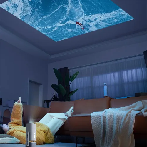 Projektor MANTA MultiVision Portable HD (1280 x 720), 250 ANSI lumen, Wi-Fi, Bluetooth