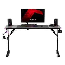 Biurko gamingowe HUZARO Hero 3.6 RGB Czarny