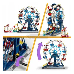LEGO Creator 3w1 31389 Kultowy diabelski młyn, zestaw klocków 8+
